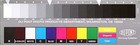 Colour test element for reproduction